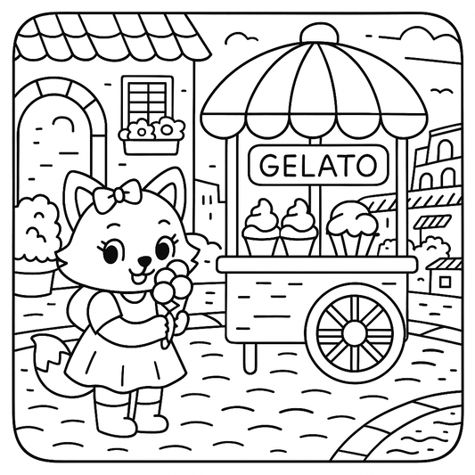 Life with Marley - Free Coloring Page